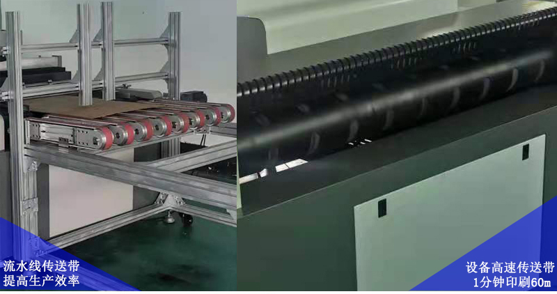 流水線傳送帶，提高生產效率，設備高速傳送帶，1分鐘可以精確打印60米